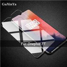 Закаленное стекло для Oneplus 7T, 2 шт., защита экрана, стекло для Oneplus 7T, 9H, защита от царапин, пленка для телефона One plus 7T, 6,55 дюйма 2024 - купить недорого