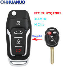 Replacement New Updated Remote Fob 4 button 314 MHz H Chip For Toyota Camry Rav4 2014 - 2016 FCC ID: HYQ12BEL 2024 - buy cheap