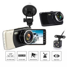 4 Inch IPS HD 1080P Car Driving Recorder Dash Cam Vehicle Rear Camera Car DVR Driving Recorder Dashcam Night Vision G Sensor 2024 - buy cheap