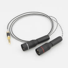 Cable de actualización de Audio Compatible con Audiocrast, reemplazo para reproductor de Audio Digital NW-WM1A, NW-WM1Z, conector macho de 4,4mm a 2 XLR M 2024 - compra barato