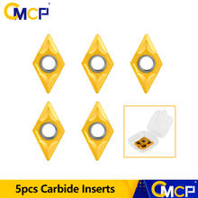 CMCP 5pcs Carbide Inserts DCMT070204 CCMT060204 CCMT09T308 Internal Turning Tools CNC Blade Lathe Tools 2024 - buy cheap