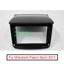 FEELDO-Adaptador de Marco Fascia para coche, pantalla grande de 9 ", 2Din, para Mitsubishi Pajero Sport, reproductor de CD/DVD, Kit de marco de Panel de ajuste 2024 - compra barato