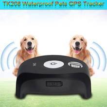 Mini rastreador GPS para perro TK208, dispositivo de seguimiento en tiempo Real con APP/plataforma gratuita, alarma SOS y localizador de geovalla 2024 - compra barato