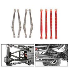 RC Car Aluminum Wraith Links Set Chassis Suspension Lower Upper Links for 1/10 RC Crawler Axial Wraith 90018 RR10 90048 AX80083 2024 - buy cheap