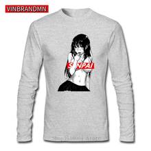 Neko Girl Waifu-camisetas de moda para hombre, camiseta divertida de My Hero Academia, camiseta Hentai, camiseta de Anime Ahegao 2024 - compra barato