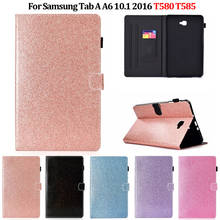Glitter Bling Cover for Samsung Galaxy Tab A A6 A 2016 10.1 SM-T585 SM-T580 Tablet Case for Galaxy Tab A 2016 10.1 2016 Funda 2024 - buy cheap