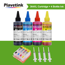 Plavetink 364XL Ink Cartridge Replacement For HP 364 photosmart 5510 5515 5520 7520 6510 Printer + 400ml Bottle Ink refill kit 2024 - buy cheap