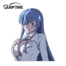 ¡Saltar el tiempo Akame Ga Kill! Esese-calcomanía de vinilo para ventana de coche, pegatinas de chica Sexy de Anime, 10,8 2024 - compra barato