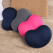 1Pcs Fashion Design Heart-shaped 3D Wrist Rest Silica Gel Hand Pillow Memory Cotton Mouse Pad 4 Colors 2024 - buy cheap