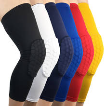 1Pcs Breathable Sports Football Basketball Knee Pads Honeycomb Knee Brace Leg Sleeve Calf Compression Knee Support Protection 9 2024 - buy cheap