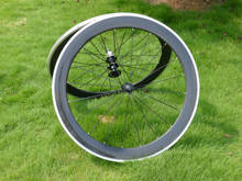 Juego de ruedas de carbono para bicicleta de carretera, llanta de aleación de freno lateral, ancho de 21mm, 700C, 60mm de profundidad, Toray, FLX-WS-CW26 2024 - compra barato