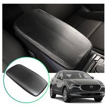 LFOTPP Car Armrest Box Cover For CX-30 DM 2019 2020 Vehicle Interior Central Control Armrest Storage Box Pad Black 2024 - buy cheap