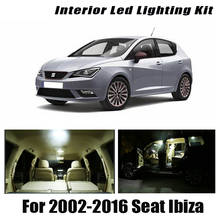 For Seat Ibiza 6L 6L1 6J 6P 6J5 6P1 6J1 6P5 6J8 6P8 2002-2015 2016 Vehicle LED Interior Light Kit Canbus Car Lamp Accessories 2024 - buy cheap