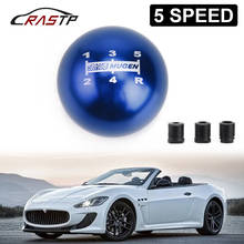 RASTP MUGEN 5 Speed Universal Manual Automatic Spherical Shape Gear Shift Knob For Honda RS-SFN012 2024 - buy cheap