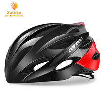 Estrada da bicicleta de montanha capacete com óculos aerodinâmico mtb capacete da bicicleta ultraleve equitação ciclismo capacete segurança adulto 2024 - compre barato