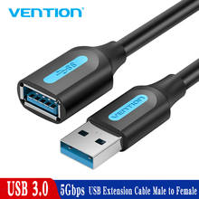 Vention USB Extension Cable USB 3.0 Male to Female Cable USB 3.0 2.0 Extender Data Cord for Smart TV SSD PS4 USB Cable Extension 2024 - buy cheap