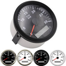 Tacómetro eléctrico para Motor diésel, medidor de RPM con pantalla LCD, 85mm, 0-3000 rpm, color blanco 2024 - compra barato