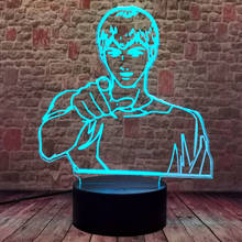 Мигающий Настольный ночсветильник с 3d-иллюзией, меняющий цвет, спясветильник, GTO Eikichi Onizuka, аниме, фигурка, игрушки 2024 - купить недорого
