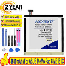 HSABAT-Batería Para ASUS MeMo Pad 8, 100% mAh, C11P1329, ME181C, ME181CX, 4800 2024 - compra barato