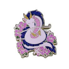 Haku River Spirit Brooch Spirited Away Pins 2024 - buy cheap