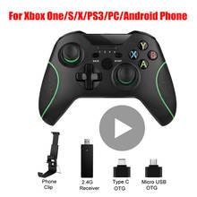 Controle para xbox one s x ps3, tv box, android, controle bluetooth, joystick 2024 - compre barato