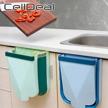 Armario de cocina portátil plegable para el hogar, cubo de basura multifuncional montado en la pared para el baño y el coche, Ahorrador de espacio para el almacenamiento de residuos 2024 - compra barato