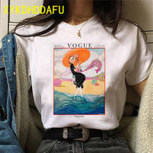 Vogue T Shirt Print Women Graphic Grunge Tshirt Ulzzangy 90s Female Funny T-shirt Clothes Fashion Tops Tee Shirts Girl Cartoon 2024 - buy cheap