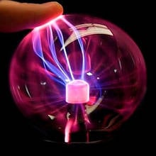 Novelty Sphere Night Light  Glass Magic Plasma Ball Light 3 inch Table Lights Kids Gift For New Year Magic Plasma Night Lamp 2024 - buy cheap