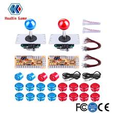 2-Player High Quality Arcade 30MM / 24MM Push Buttons and 5 Pin Joystick DIY Controller Kit for Windows and Raspberry Pi Games 2024 - buy cheap