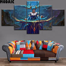 5 peças 5d diy pintura de diamante anime desenho animado menina quadrado completo/redondo diamante bordado fada strass imagens mosaico 2024 - compre barato