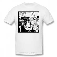 Camiseta de algodón para hombres, camisa de Anime de Kaguya, Sama, Love Is War, Miyuki, Shinomiya, Fujiwara, nueva 2024 - compra barato