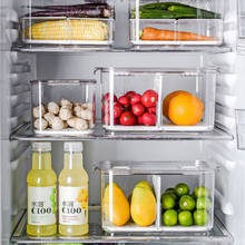 Cozinha geladeira caixa de armazenamento com válvula de ventilação caixa de ovo frutas vegetais armazenamento de plástico caixa de armazenamento de recipientes de alimentos 2024 - compre barato
