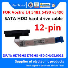 Cable de disco duro Original para Dell Vostro, conector para disco duro HDD SSD, 0DTGH8, DTGH8, 450.0HJ03.0011, 14, 3480, 3481, 5481, 5490, SATA 2024 - compra barato