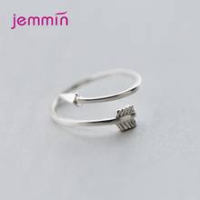 New Arrival Women Peace Ring "Broken" Arow Rings Adjustable Size 925 Sterling Silver Fashion Opening Rings For Anniversary Party 2024 - buy cheap