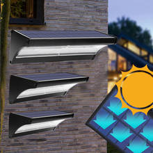 Solar Light Outdoors Motion Sensor LED Solar Garden Light 24,48,60LED For Wall Garage House Porch Outdoor Ligthing 2024 - buy cheap