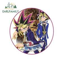 EARLFAMILY 13cm x 10.7cm for Duel Monsters Car Sticker Waterproof Decal Vinyl Trunk Truck 3D Occlusion Scratch Window Decoration 2024 - buy cheap