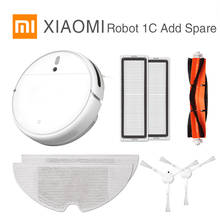 Xiaomi-robô aspirador de pó mijia mi 1c, varredor doméstico, esterilizador automático, coletor de pó programável, sistema de sucção com separadores ciclônicos, wi-fi, 2500pa 2024 - compre barato
