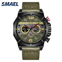 Men Sport Casual  Watches Brand SMAEL Watch Men Mechanical  Mens business Watches9074  Quartz waterproof Wrist  watch Relogio 2024 - buy cheap