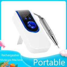 Electric Portable Rechargeable Machine Manicure With Full LCD Display 30000RPM Nail Drill Machine Electric With Bit Manicure Set 2024 - buy cheap