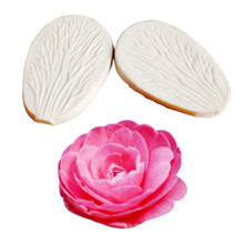 Peony Petal Veiner Silicone Mold Fondant Gumpaste Sugar Clay Flower Water Paper  Cake Decorating Tools  M2092 2024 - buy cheap