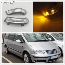 Luz LED intermitente para espejo lateral de coche, luces para VW Sharan 2003, 2004, 2005, 2006, 2007, 2008, 2009, 2010 2024 - compra barato