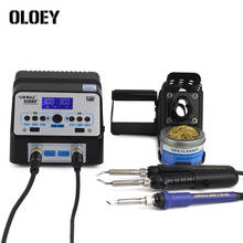 YIHUA 938BD+ 150W Upgrade SMD Soldering Iron Soldering Station Tweezer Repair Rework Station Electric Heating Solder Pliers Kir 2024 - buy cheap