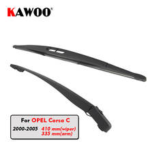 KAWOO Car Rear Wiper Blade Blades Back Window Wipers Arm For OPEL Corsa C Hatchback (2000-2005) 410mm Auto Windscreen Blade 2024 - buy cheap