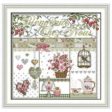 Home life painting counted printed on the canvas 11CT 14CT DIY kit Chinese Cross Stitch embroidery needlework Set home decor 2024 - buy cheap