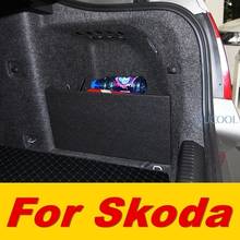 For Skoda rapid trunk storage baffle storage partition storage box 2024 - buy cheap