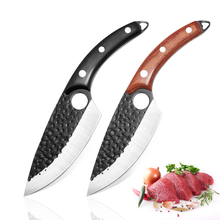 Cuchillo de carnicero de acero inoxidable forjado a mano, herramienta de cocina para deshuesar pescado, 6 pulgadas 2024 - compra barato