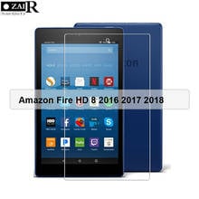 Tempered Glass For Amazon Kindle Fire HD 8 2016 2017 2018 Tablet Protective Film For Fire HD8 6th 7th 8th  Screen Protector 2024 - buy cheap