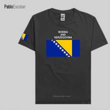 Мужские футболки в боснийском стиле, футболки из 100% хлопка, футболки в боснийском стиле 2024 - купить недорого