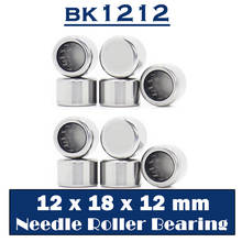 BK1212 Needle Bearings 12*18*12 mm ( 10 PCS ) Drawn Cup Needle Roller Bearing BK121812 Caged Closed ONE End 65941/12 2024 - buy cheap