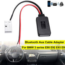 bluetooth Module Radio 12-pin Aux Cable Adapter For BMW 3 Series E90 E92 E93 E91 for Mobile Phone PAD with bluetooth In Car 2024 - buy cheap